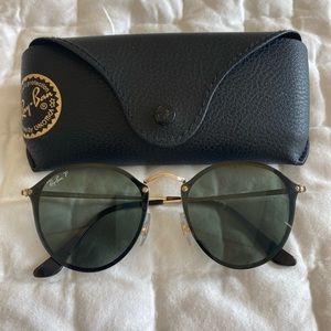 Ray Ban Blaze round sunglasses